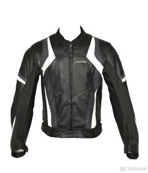 Pánska Kožená Bunda Moto