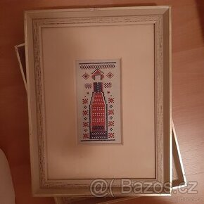 Obrazy vyšívané ....