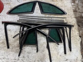 Škoda Superb 2 kombi chrom dekor oken