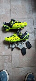Prodám cyklo obuv Force Carbon vel.Eur 43