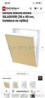 Revizní krbová dvířka SILADOOR