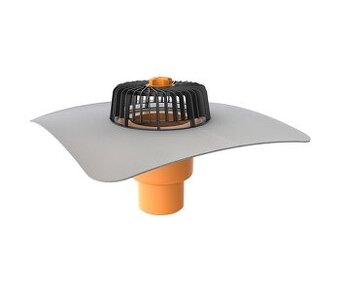 Vpust střešní TOPWET TW 75 PVC S