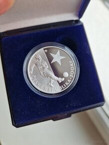 SLAVIA - 200 Korún 2013 Česko PROOF Josef Bican