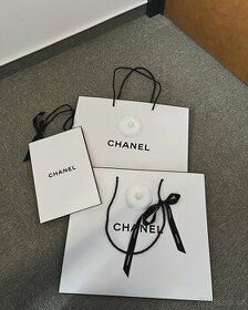 Chanel tašky bilé/černel