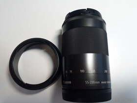 Objektiv Canon EF-M 55-200mm IS STM + clona