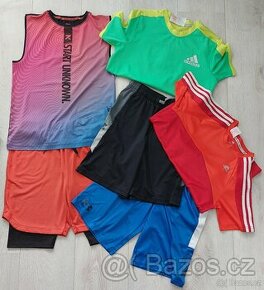 Chlapecké sportovní oblečení zn. Under Armour,  Adidas, Rese