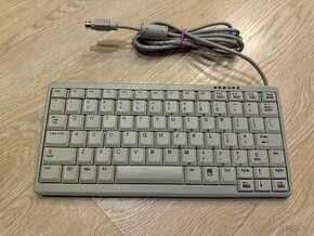 GETT TKL-083-WHITE-PS2-US motýlková klávesnice TLK s PS2