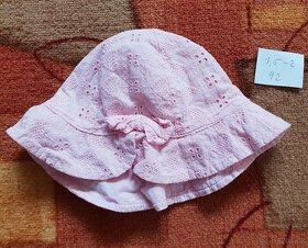 Růžový klobouček vel. 92 (1,5 - 2 roky)