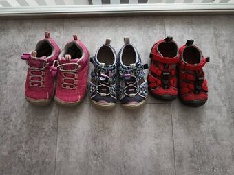 Keen letní obuv 25/26 a 27/28 - TOP stav