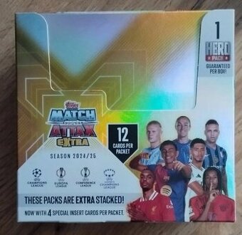 FOTBALOVÉ KARTY MATCH ATTAX EXTRA 24/25