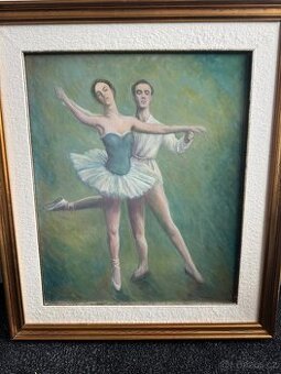 Miroslava Vrbová - olej na desce, 61x50 cm, signováno - 1