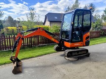 Minibagr Kubota KX016-4, rok 2018, 1600mth, roztah. pásy