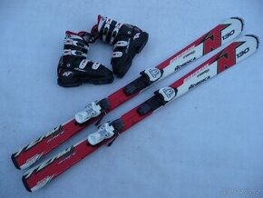 274. Lyže NORDICA - 130 cm + boty NORDICA 37 eu - set - 1