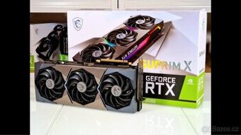 Grafická karta MSI NVIDIA GeForce RTX 3080 SUPRIM X 10 GB