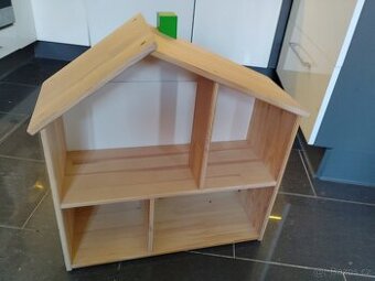 Ikea FLISAT polička, domeček pro panenky - 1