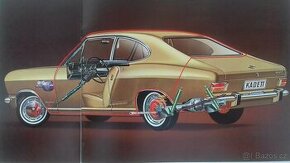 Opel Kadett B COUPE - prodám jakékoliv náhradní díly