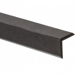 Rohová lišta WPC 2900 mm dark grey