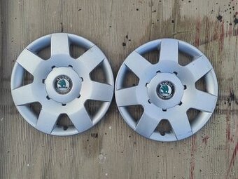 2 kusy poklice Škoda Fabia I. (14")