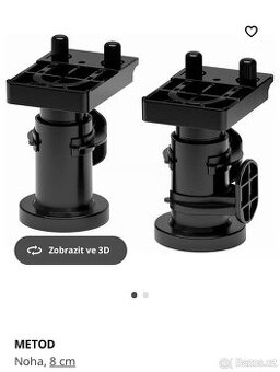 Ikea nohy pod skříňku 8cm