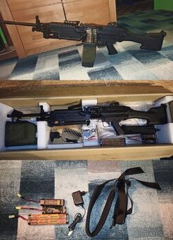 M249 MK II - Celokov, A&K Elektrika