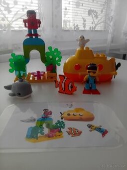 2074 - lego duplo 10910 - Dobrodružství v ponorce