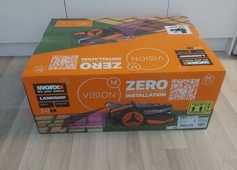 Robotická sekačka Worx Landroid VISION m800 WR208E+garáž