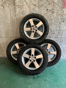 Hliníkové ráfky Mazda 5 - 4ks + pneu 3000 Kč