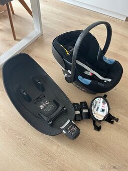 Autosedačka Cybex Aton M, Izofix, zrcátko, adaptéry na kočár