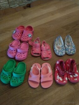 Dětské Crocsy, pantofle, sandále, bačkory vel. 20-21