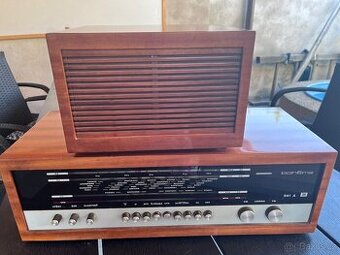 Retro rádio Tesla Bohéma 541A (plně funkční, krásný stav)