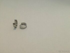 Náušnice chirurgická ocel - hladké