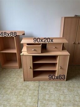 Obývací stěna set skříní