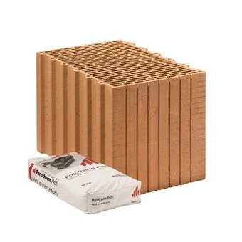 Cihla Porotherm 38 Profi broušená