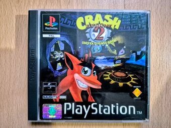 Predám hru na ps1 Crash Bandicoot 2