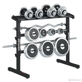 Stojan na kotouče, osy a jednoruční činky Kettler