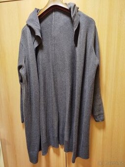 dámský maxi svetr/kardigan Takko (Maxi Blue) vel. 42/44