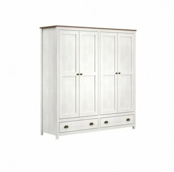 Dřevěná skříň 4dveřová TOPAZIO