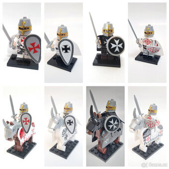 Minifigurky rytíři (1), typ Lego