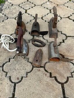 Staré žehličky - 1