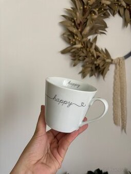 Porcelánový hrnek Happy on Line 350ml