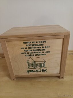 Dřevěná stavebnice Walachia Vario Box 450 dílků