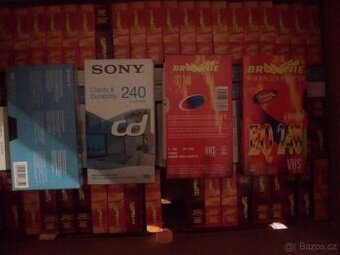 Videokazety VHS SONY A BROWNIE