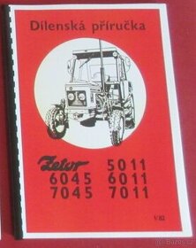 Zetor 5011-7045 dílenská příručka, katalog dílů, návod