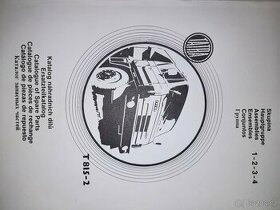 Katalog náhradních dílů Tatra T815-2 (original)