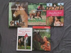 Literatura o koních a jezdectví.