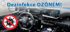 Dezinfekce vozu ozonem