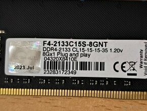 G.SKILL DDR4 8GB - 1
