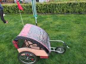 Dětský  vozík za kolo - 1