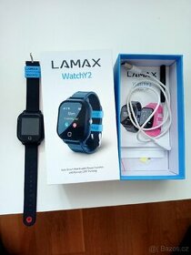 Lamax watch Y2, dětské hodinky s GPS, ještě v záruce