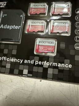 Micro SD card 128Gb A1 Sada 5ks - 1
